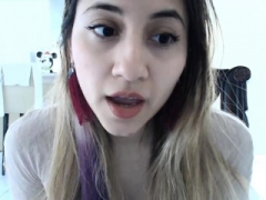 Amatoriale, Brunetta, Europea, Masturbazione, Solo, Giochi, Webcam