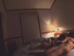 Asiatisch, Blasen, Braunhaarige, Japanische massage