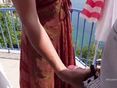 Grosser schwanz, Besamung, Spermaladung, Extrem, Deutsch, Handjob, Im freien, Öffentlich