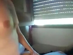 Steamy Unexperienced Nubile Duo Wailing n Sloppy Converse on Cam