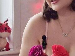 My New Sex Toys Unboxing! New Dildo, Dildo for Lesbians, Vibrators, Gag, Butt Plug, Candy Lingerie, Cards...