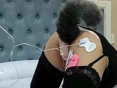Leie, Chinesisch, Frau, Masturbation, Rock, Strümpfe, Jungendliche (18+), Gefesselt