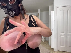 Amateur, Brunette brune, Lactation, Maman, Seins naturels, Mamelons, Solo, Nénés