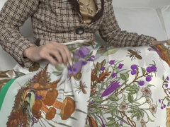 Cumming on My Silk Scarf, Lady Victoria Valente