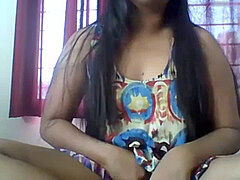 Asiatisch, Fingern, Indisch, Öffentlich, Muschi