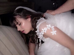 18, Analny, Duży tyłek, Duży kutas, Obciąganie, Panna młoda, Naturalne cycki, Cycki