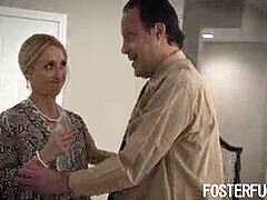 Foster stepdaughter Aria Skye and Misha Mynx get their twats used by stepdad and stepmom