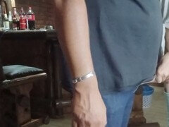 18 jaar, Tante, Handbeurt, Indisch, Kut duiken, Stiefmoeder