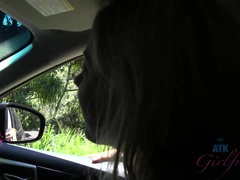 Amateur, Bikini, Blonde, Sucer une bite, Petite amie, Chatte, Maigrichonne, Nénés