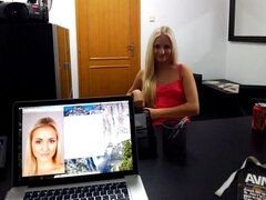 Blondynka, Obciąganie, Wytrysk, Lizanie, Punkt widzenia, Chudy, Nastolatki, Cycki