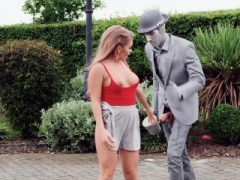 Bionda, Pompino, Fetish, Hardcore, Hd, All'aperto, Pubblico