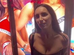 Gulp, risky sex, public blowjob