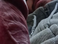 Grote lul, Brits, Sperma shot, Daddy, Masturbatie, Buiten