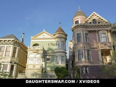 茶髪の, 爸, バック, フォアサム, オージー, パーティ, ピアス, ティーン