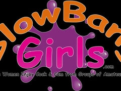 Sucer une bite, Tir de sperme, Gorge profonde, Faciale, Groupe, Fait maison, Fille latino, Plan cul à trois