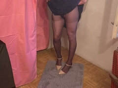 Amateur, Checa, Tacones, Madres para coger, Pantaletas, Solo