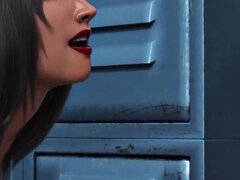 18, Trojrozmerné, Lesbické, Milf  mčbp, Mamina, Orgazmus, Striekať, Teenka