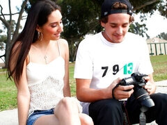 Stor røv, Store bryster, Pik sutte, Brunette, Hundestilling, Barberet, Mager, Teenager