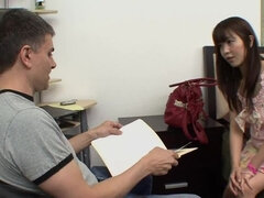 Asiat, Doktor, Give finger, Hårdt, Lille kvinde, Bryster