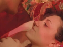 Ivory Mae and Rubi Valentine in Red Light - Big Titted Lesbians with Tattoos