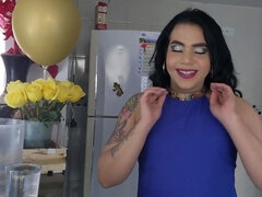 Amatör, Latina, Kissar, Solo, Stockings