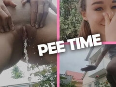 18 jahre, Leie, Im freien, Pissen, Solo, Jungendliche (18+)