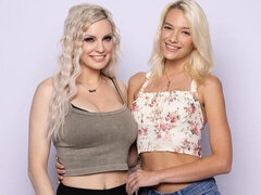 18, Blondynka, Lizanie, Bielizna, Cipka, Ogolona, Chudy, Nastolatki