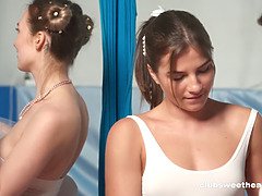 18, 핑거링, Hd, 키스, 레즈비언, 보지, 아들, 운동