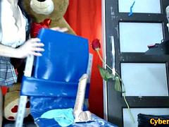 Asian Babe Cum EXTREME Showering: Big Tits, Big Ass  Blowjob Porn