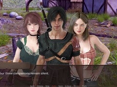 Busty babes play PC games with verified skills