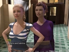 3d, アウトドア, 公共, 義母