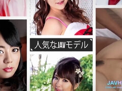 Rika Sonohara's uncensored Japanese MILF vol. 5 - Voluptuous Japanese beauties with small tits and blowjobs