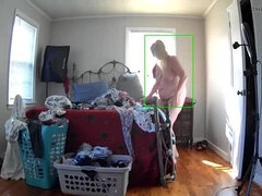 My Hot Momma Caught Doing Laundry - Blonde BBW Solo HD