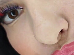 Gros cul, Gros seins, Brunette brune, Couple, Cocu, Tir de sperme, Fait maison, Piercing