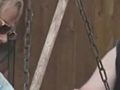 Debela dekleta, Velike joške, Fafanje, Zunanji izliv, Milf, Zunaj