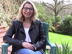 Tattooed Czech cutie Kattie Hill in ecstasy through solo play with toys