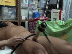 Bondage sadomaso, Cinese, Facciale, Gay, Fatto in casa, Masturbazione, Matura, Schiavo