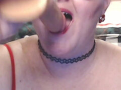 Amatør, Amerikansk, Store smukke kvinder, Pik sutte, Brunette, Dildo, Briller, Solo