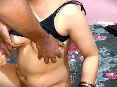 18, 커플, 처음, 인도인, 조그마한, 보지, 스타킹