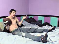 Jerking Out His Jock Juice - Lex Lane