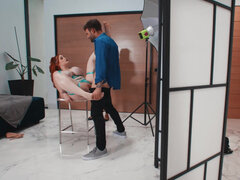 Otrohet, Par, Doggystyle, Europeisk, Klackar, Spanking, Tatuering, String