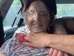 Bdsm, Auto, Dominancie, Fetiš, Vonku, Trest, Ryšavé, Otrok