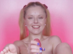 Naughty Tinyy Handjob JOI - Will You Cum for Me?