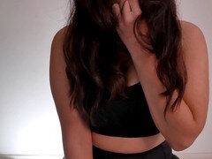 Beautiful girl ass fuck, fucking her, leggings