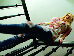 Insatiable Kelly Madison has fun with a vibrator