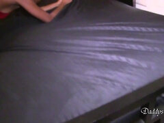 Amatör, Vacker, Stor stjärt, Avsugning, Snopp, Ebenholts, Hemmagjord