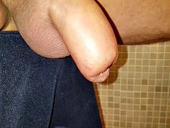 Saline in tail and sack