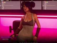 Busty young dreamers in a visual novel world