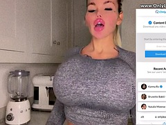 Amateur, Chica, Verga grande, Tetas grandes, Mamada, Gimnasio, Tetas