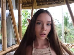 Russian Girl Actively Fucks With A Friend On Vacation